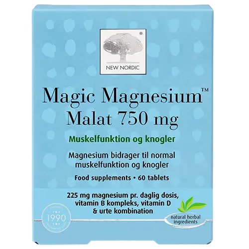 New Nordic Magic Magnesium Malat 750 mg (60 tabl)