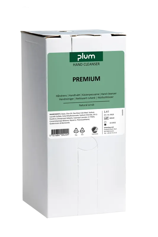 Håndrens Plum Premium, 1,4 l bag in box til Multi-Plum system
