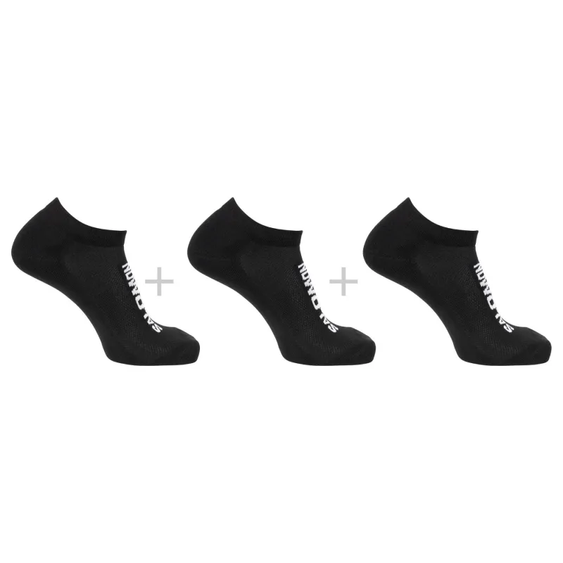 Salomon Everyday Low 3-pack, sokker, sort