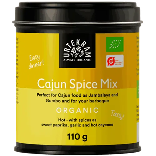 Urtekram Cajun Krydderimix Ø (110 g)