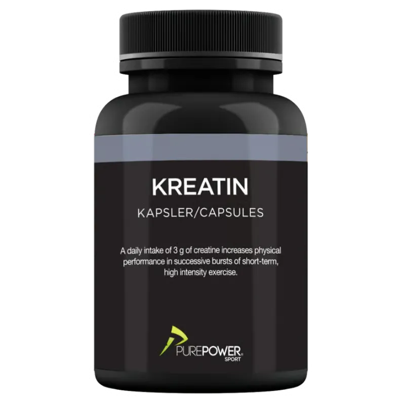 PurePower Kreatin kapsler (120 stk)