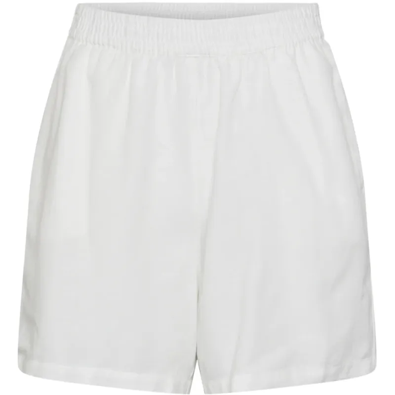 Pieces dame shorts PCMILANO - Bright White