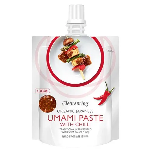 Japansk umami paste m chilli Øko. - 150 gram