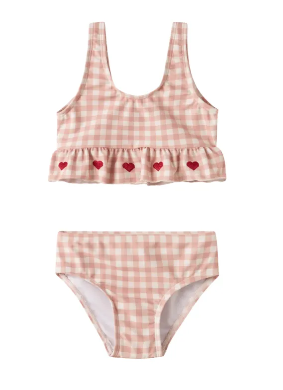 Lil Atelier Finley Swim Sæt - Misty Rose - 92 cm
