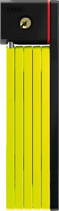 Abus Foldelås 5700 Bordo uGrip + SH holder - Gul