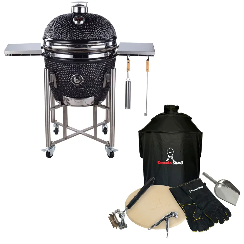 Kamado Sumo Signature Pro kulgrill + tilbehørspakke