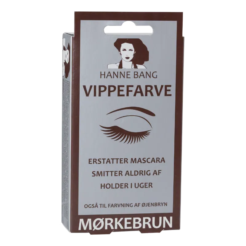 Hanne Bang Vippefarve Sæt Mørkebrun