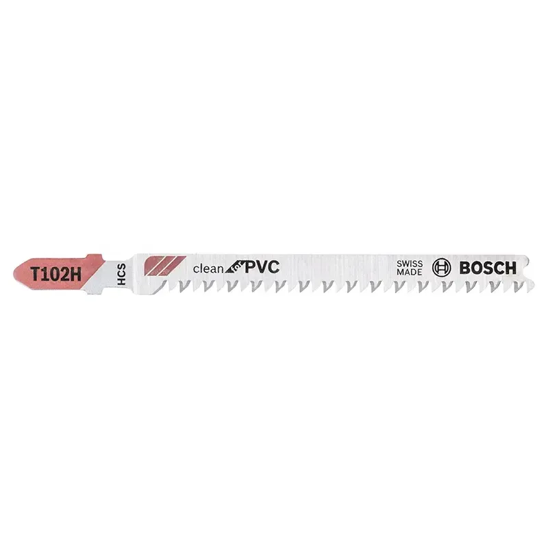 Bosch Stiksavklingeinge T102h Clean Pvc 5 Stk - 2608667446