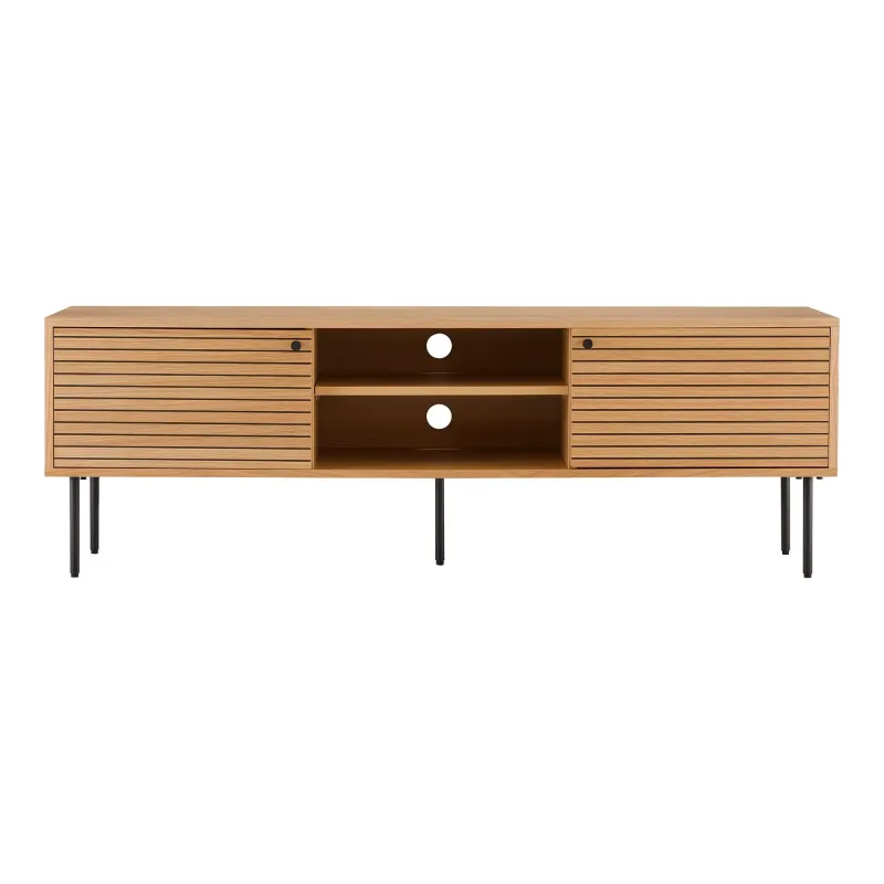 House Nordic - Kyoto TV-bænk, egefiner, 150x40x50cm