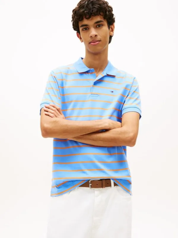 TJM REG STRIPE POLO EXT