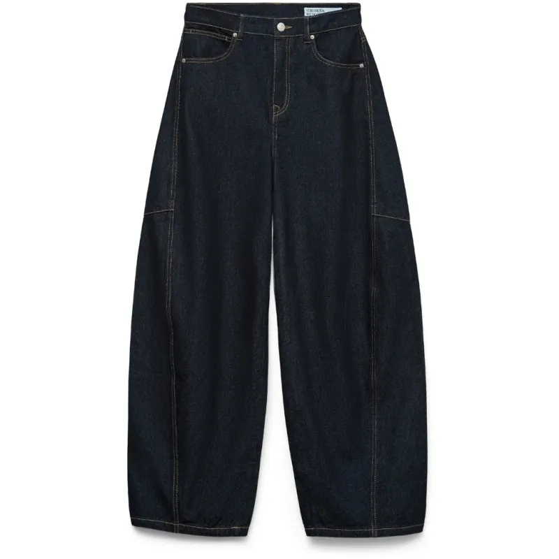Vero Moda dame jeans VMKAITLIN - Dark Blue Denim