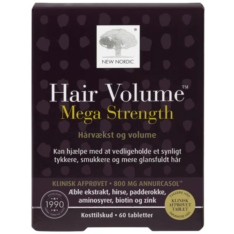 New Nordic Hair Volume Mega Strength (60 tabl)