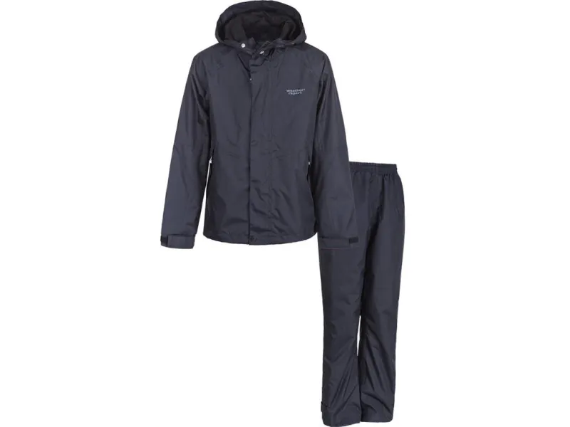Weather Report - Jagger - Regnsæt - W-PRO 10000 - Junior - Sort -  Str.