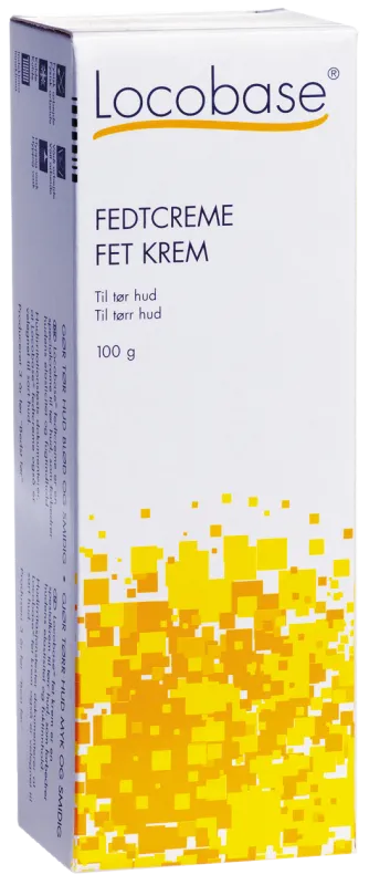 Locobase fedtcreme t/tør hud, 100 g