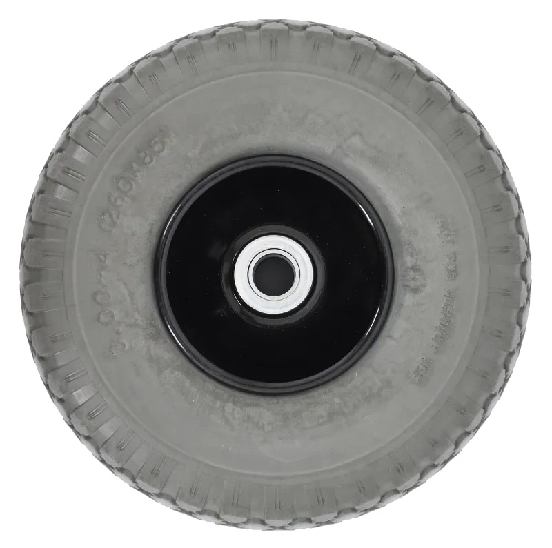 Hjul punktérfri  10" (sækkevogn) 150/250 kg.