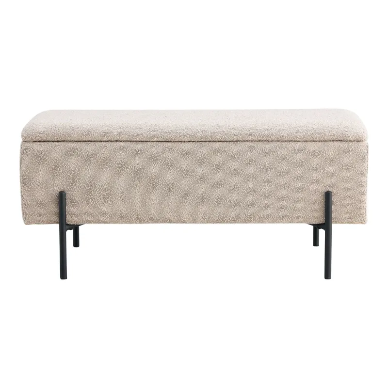 House Nordic - Watford Bænk, Beige, 36,5x95x43 cm