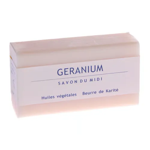 Savon du Midi Sæbe Geranium Økologisk (100 g)