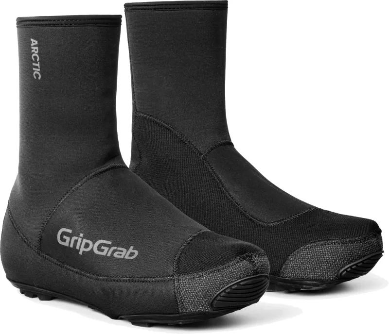 GripGrab Arctic 2 Vandtæt 'Deep Winter' Gravel Skoovertræk - Black