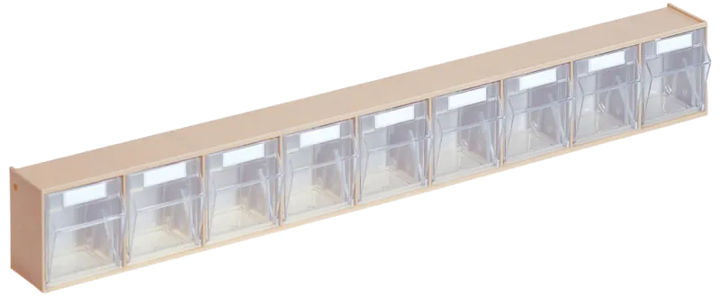 WEZ tiltboks 600×51×77mm, 9 rum, beige
