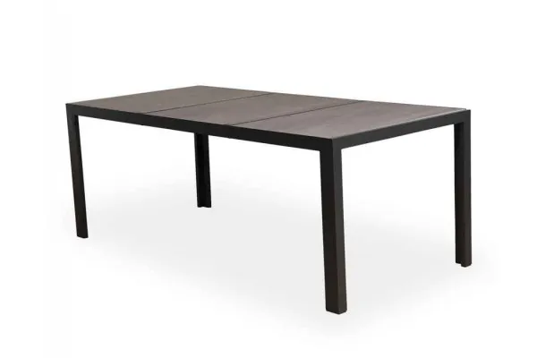 Fanø Keramik Havebord - 90x195 cm - Grå
