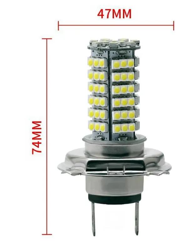 UDSALG - LED pære til tågelygter - 12v, H7 - 9005 - Dinled - Auto pærer