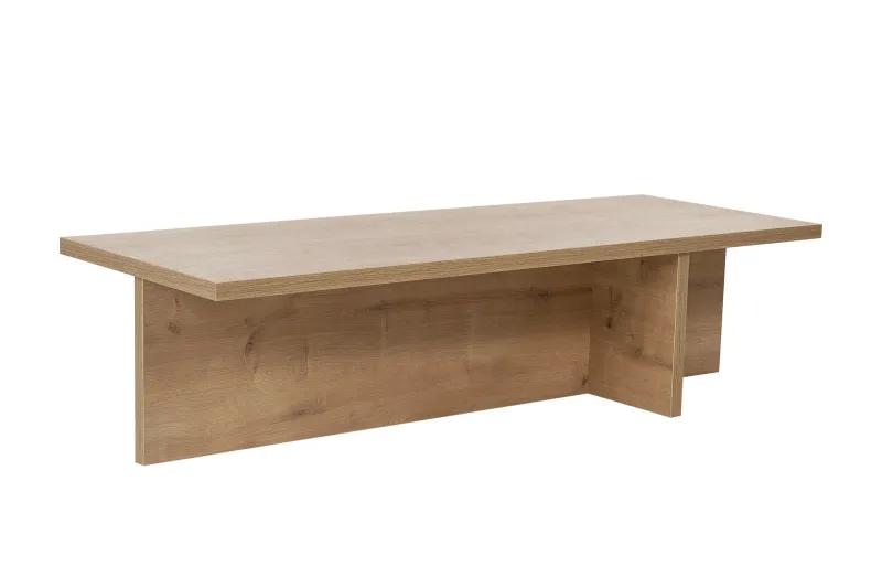 NORDVÄRK Harbor sofabord, rektangulær - Sapphire egetræ melamin (120x45)
