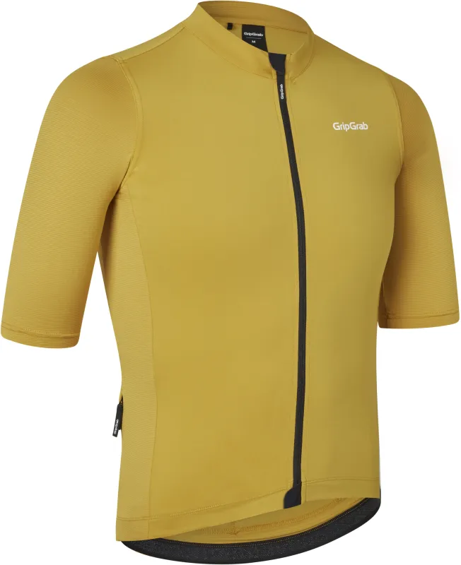 GripGrab Ride Kortærmet Cykeltrøje - Mustard Yellow