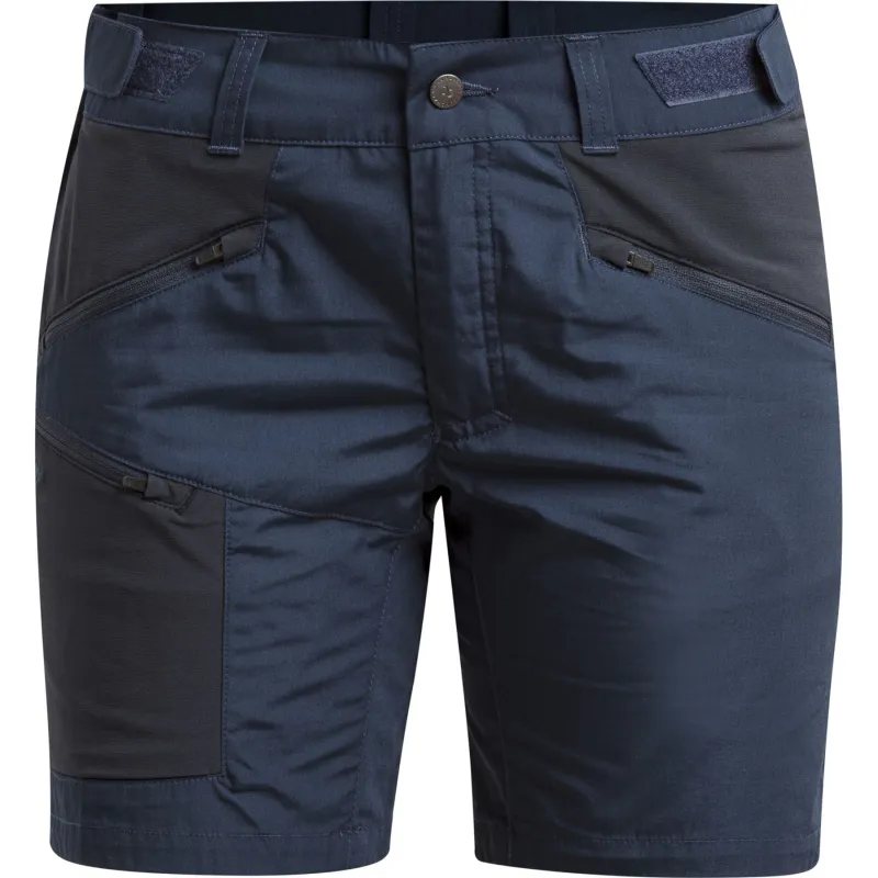 Lundhags Makke Lt Ws Shorts, vandreshorts, dame, blå