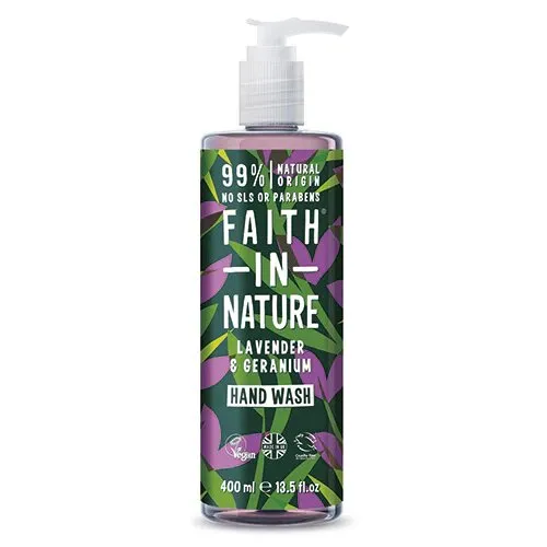 Håndsæbe lavendel Faith in nature - 400 ml.