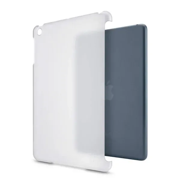 iPad 2/iPad 3/iPad 4 bagcover i hård plastik. Mat transparent.