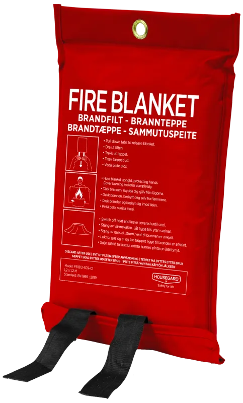 Brandtæppe Housegard 120 x 120cm