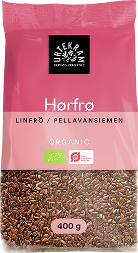 Hørfrø brune  Økologisk - 400 gram