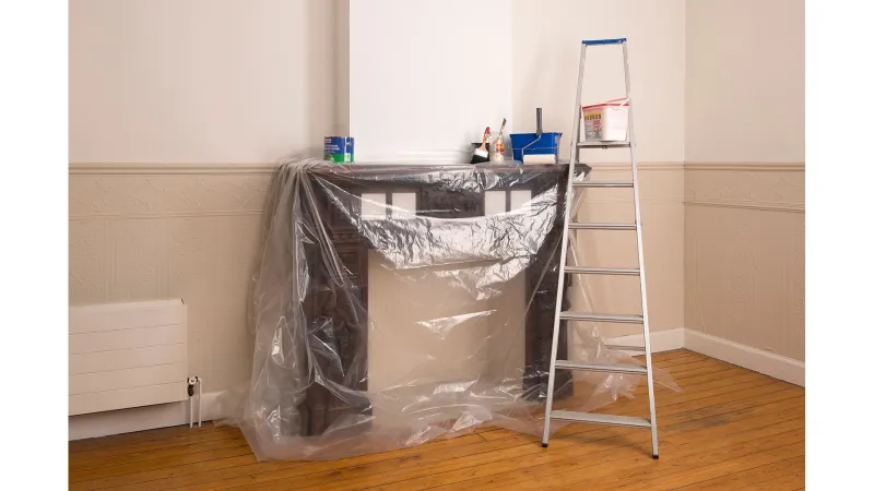 Beskyttelse overdækning 0,03 mm 4x5 m