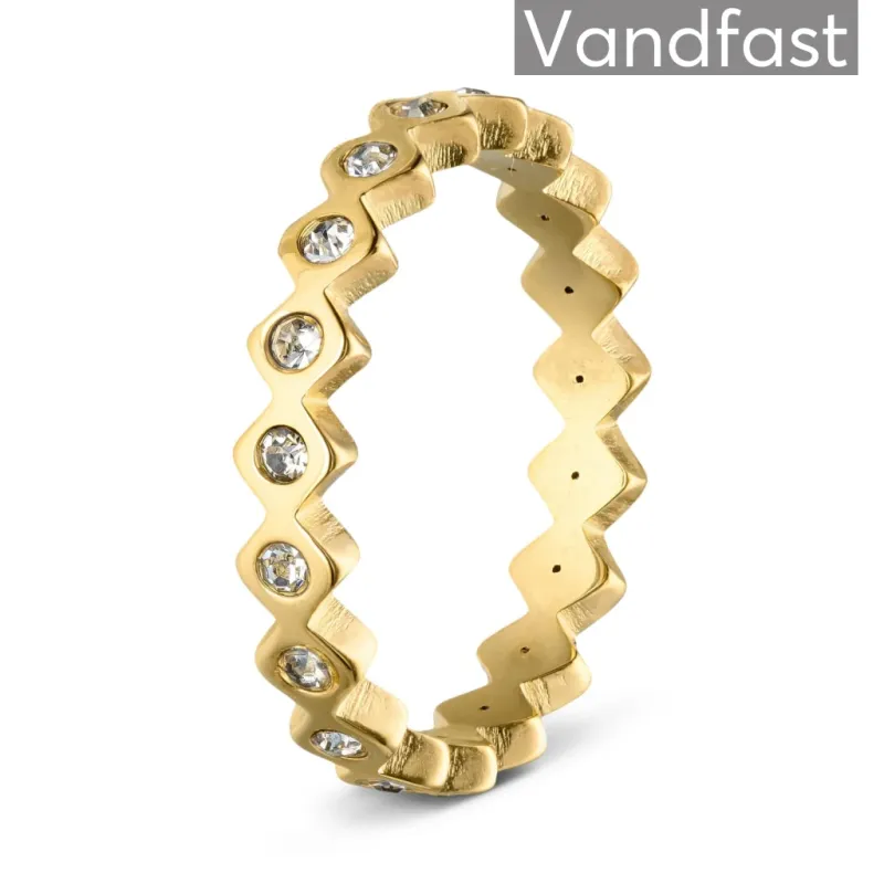 ANNEBRAUNER Crown Ring 18K Guldbelagt