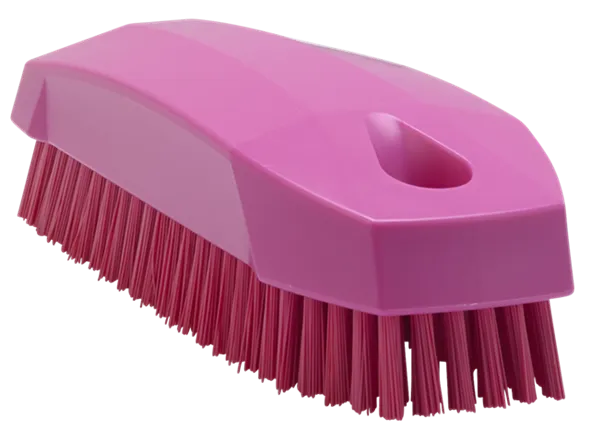 Vikan Håndbørste S / Neglebørste, 130 mm, Stiv, Pink