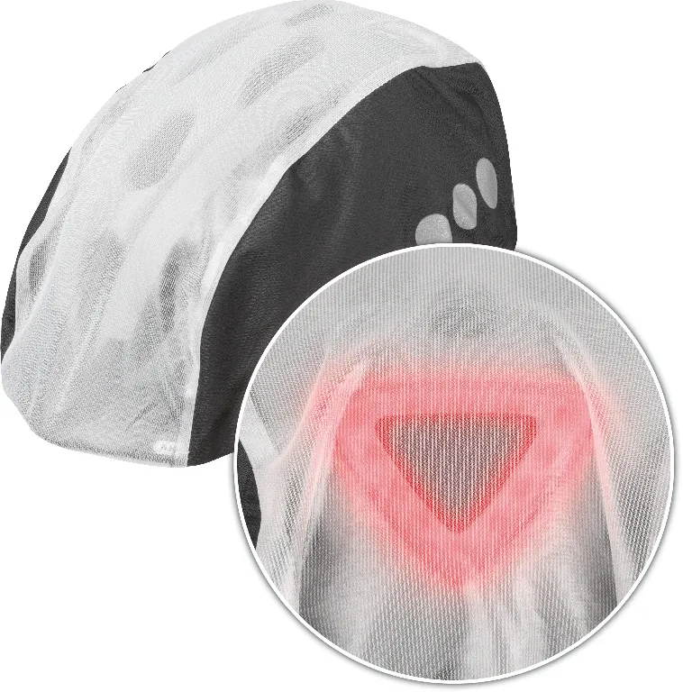 Abus Regnovertræk - Toplight - Sort/Transparent