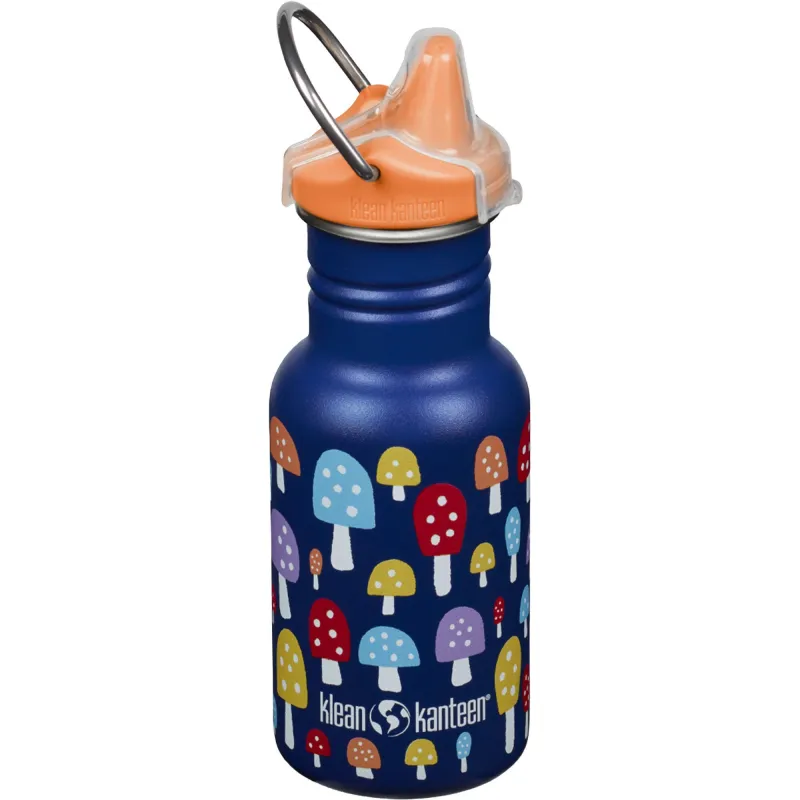 Klean kanteen Kid Classic Narrow Sippy Børnekop med tud 355 ml, svampe