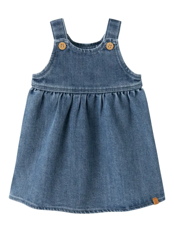Lil Atelier Obello- Loose Denim Spencer - Dark Blue Denim - 68 cm