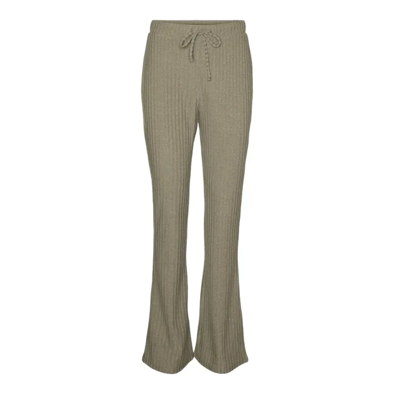 VERO MODA dame bukser VMBRITT - Laurel Oak MELANGE