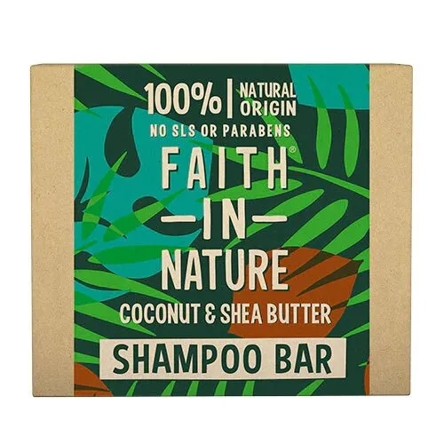 Shampoobar Kokos & Sheasmør - 85 gram