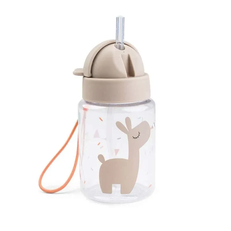 Done by Deer Drikkedunk m. Sugerør - 280ml - Celebration - Sand