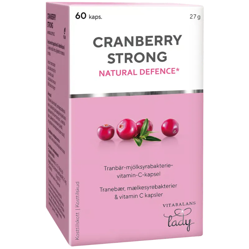 Vitabalans Lady Cranberry Strong Natural Defence (60 kaps)