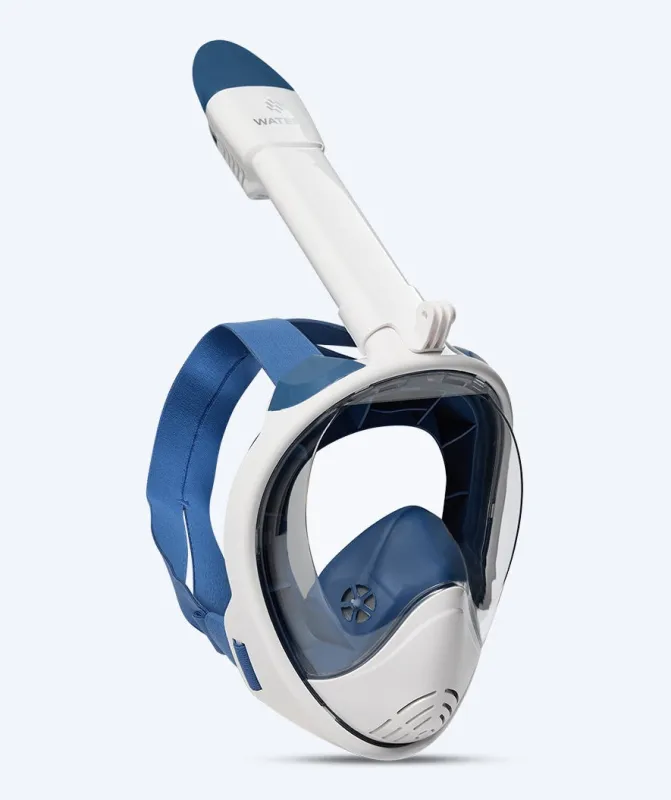 Watery fullface dykkermaske til voksne - Oxygen - Blå - Fullface dykkermasker