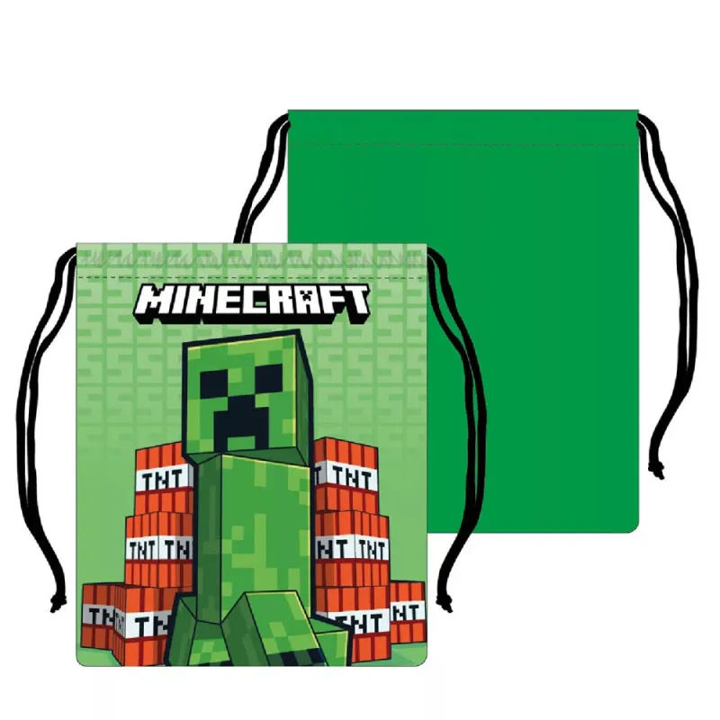 Minecraft Creeper og TNT pose Taske - GEEKD.dk