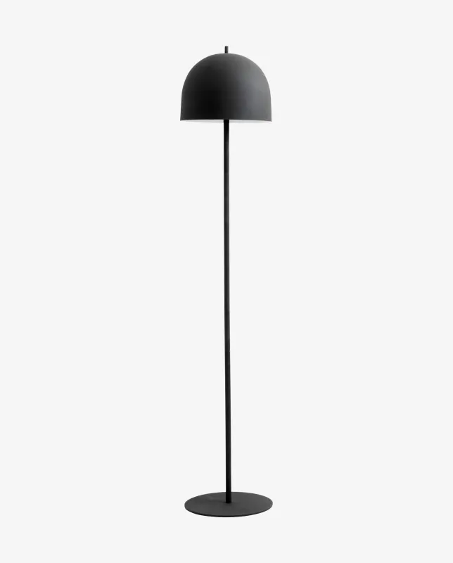 Nordal - GLOW gulvlampe  -  mat sort  -  Ø30 × H146 cm