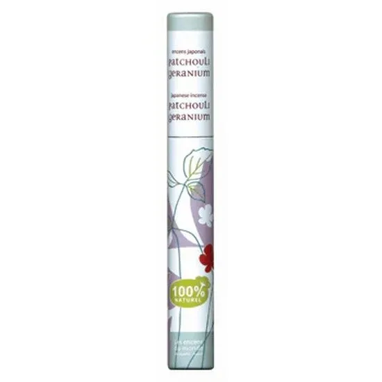 Herbosense røgelse Patchouli & Geranium 30 stk