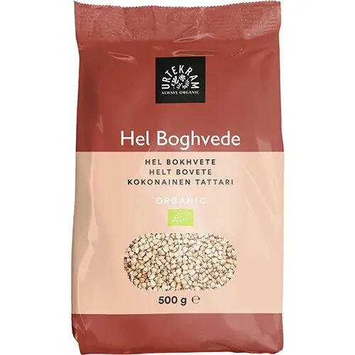 Boghvede hel Økologisk - 500 gram