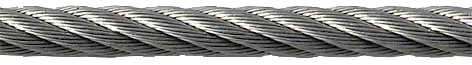 Stålwire A4 7×19 2mm