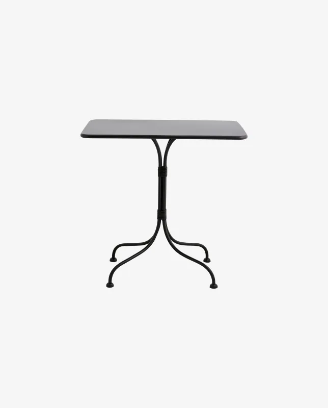 Nordal - OLIVO havebord, 52 × 77 cm  -  sort