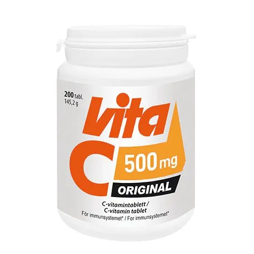 Vita C 500 mg Original - 200 tabletter